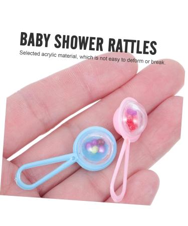 Upkoch 48pc Mini Handbell Accessories Toy - Small Bells for Teething Mini Trailers and Acrylic Charms - Perfect for Kids and Crafts - Buy Online on GoSupps.com