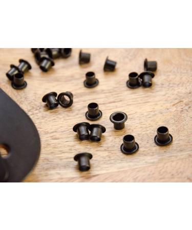 Hollow-Point Gear 8-8 1/4 Black Rivet Kydex Eyelets - Set of 100 DIY Kydex Holster Eyelets, Black Finish - Buy Online on GoSupps.com