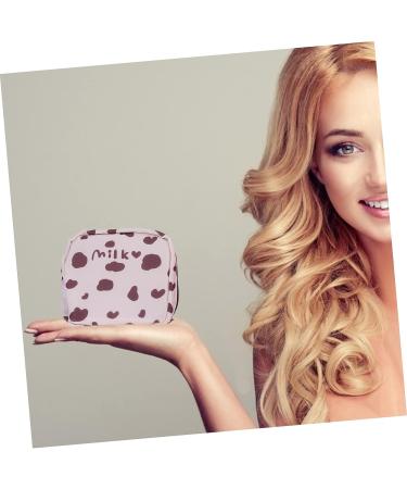 Healifty 6 pcs Travel Tampon Sanitary Pouch - Cute Pink Portable Period Pad Bags for Menstrual Care and Makeup - Cartoon Pattern Nursing and Lipstick Storage - 13X11.5X4.5CMx3pcs - Buy Online on GoSupps.com