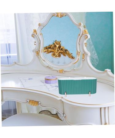 POPETPOP 1pc Box Cosmetic Cotton Storage Box Makeup Cotton Pads Clear Container with Lid Makeup Container Lip Plumper Gloss Clear Makeup Pad Storage Container Organizer Dog 21.35x9.1cm Green - Buy Online on GoSupps.com