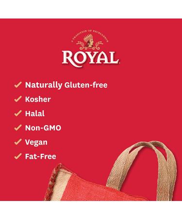 Royal Brown Basmati Rice - 10lb Bag | Premium Quality, Aromatic, Long Grain - Buy Online on GoSupps.com