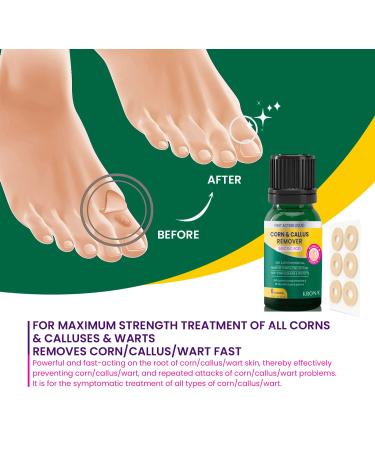 Fast-Acting Corn & Callus Remover with Salicylic Acid - 6PCS - Buy Online on GoSupps.com