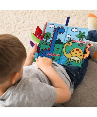 Toyvian Baby Handbuch - Soft Animal Theme Towel Books for Early Education 6-12 Months | Ideal for Cradle & Kindergarten - Buy Online on GoSupps.com