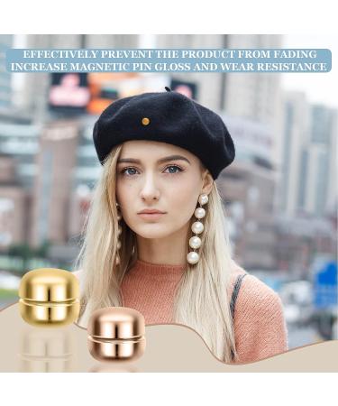 8-Piece Colorful Magnetic Hijab Pins - Rustic Style | Coldairsoap Pinless Round Magnets for Women - Buy Online on GoSupps.com