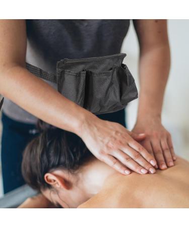 Portable Oil Lotion Storage Pouch - Waist Cloth Organizer for Essential Bottles & Massage Items - Buy Online on GoSupps.com