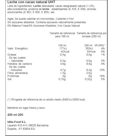 Cola Cao Shake 0% - 200 ml - Buy Online on GoSupps.com