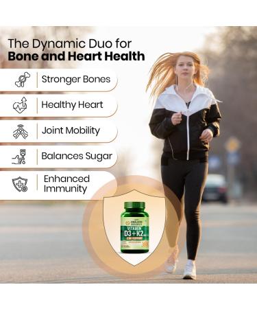 Himalayan Organics Vitamin D3 with K2 As MK7 Supplement- 120 Veg Tablets - Buy Online on GoSupps.com