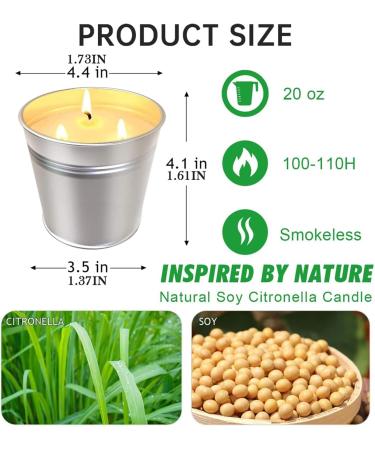 Jasmine & Amber Scented Candle - Three Wick 22oz Soy Candles for Home | 100 Hour Burn Time | Perfect Men s Bedroom Decor - Buy Online on GoSupps.com