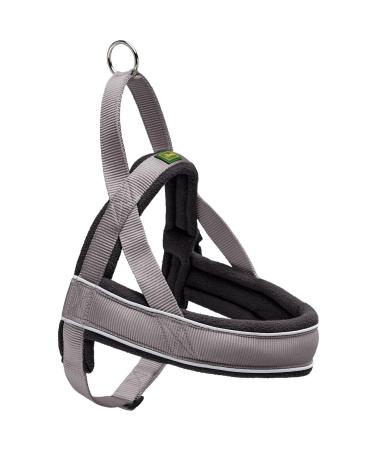 HUNTER RACING Norwegian harness L 68-90 cm grey/black 68-90 cm grey/black