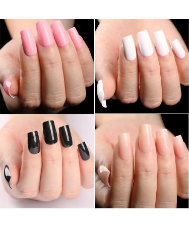 360PC Medium Square Press on False Nails | 15 Colors | DIY Acrylic Tips Manicure for Women & Girls - Buy Online on GoSupps.com