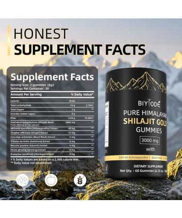 Simply vital Shilajit Erasers Pure Shilajit Himalayan Gold Erasers Fulvic Acid & 85+ Trace Elements Vegan GMO Free Individually Wrapped for Travel 60 Erasers - Buy Online on GoSupps.com