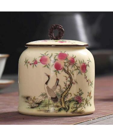 XENITE Large-Capacity Ceramic Tea Bags Coffee Candy Storage Utensils Travel Bags Sealed Tea Spice Storage Boxes (Color : A Size : 11cm) A 11cm - Buy Online on GoSupps.com