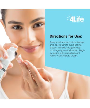 4Life - aKwa Refining Eye Cream - Hydrates & Smooths Eye Area Plant-Based Formula with Collagen-Rich Tremella Vitamin C & Green Tea - 1 fl oz - Buy Online on GoSupps.com