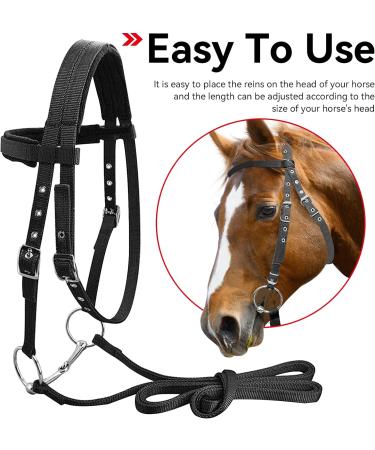 High-Quality Frdhee Bridle Lilly Soft Biteless Comfort Bridle with Reins for Horses | International Shipping - Buy Online on GoSupps.com