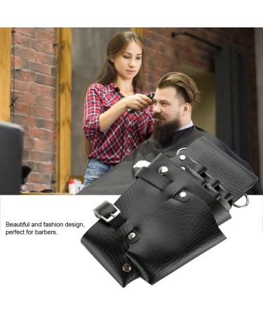 Multi-function Hairdressing Bag Portable Large Capacity PU Leather Tool Pouch Bag with Waist Belt for Barber Comb Scissor Kits - Buy Online on GoSupps.com