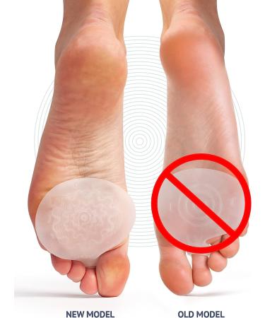 Metatarsal Pads for Women and Men - Soft Gel Foot Cushions for Ball of Foot - 2 Pairs for Foot Pain Relief - Buy Online on GoSupps.com