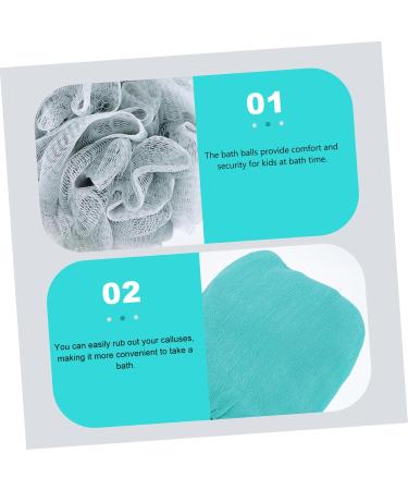SOESFOUFU 2 Sets Bath Set Women Shower Body Exfoliating Mitten Bathing Accessories Bath Accessories Bubble Maker Body Wash Puff Korean Washcloth Bath Loofah Rayon Deep Cleaning Toiletries - Buy Online on GoSupps.com