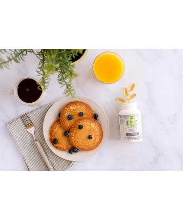 SFH Super Omega 3 Fish Oil Capsules Highly Concentrated 2000mg Omega 3 | Sustainably Sourced Alaskan Pollock Fish Oil for Heart Joint Brain Health (Capsule 90ct) 90 Count (Pack of 1) - Buy Online on GoSupps.com