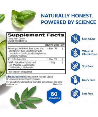 BioTrust Pro-X10 2.0 Probiotic Supplement - Probiotics for Digestive Health with Prebiotics - Immune System Support and GI Health - Free from Gluten Soy and Dairy Non GMO - 60 Capsules - Buy Online on GoSupps.com