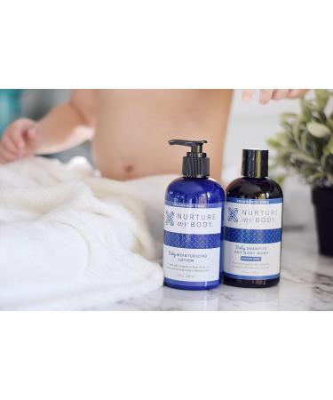 Nurture My Body Fragrance-Free Baby Lotion 16oz | All-Natural Plant Extracts | Baby Shower Favor Gift | 473ml - Buy Online on GoSupps.com