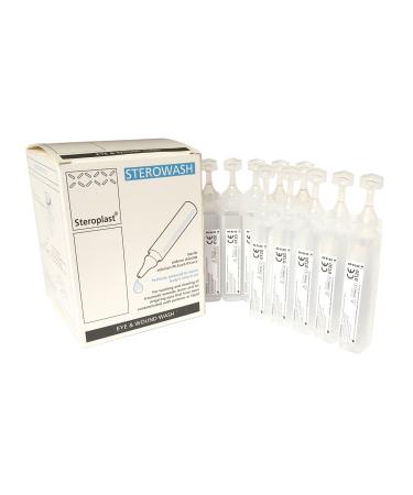 Steroplast 50 x 20ML STEROWASH STERILE SODIUM CHLORIDE MEDICAL FIRST AID WOUND CLEANING EYE WASH CLEANSER