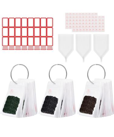 Benote Diamond Art Painting Storage Containers Large Bead Storage 100pcs Bags  Loose Leaf Binder Rings  Diamond Tray  Diamond Paint Accessories Tools Storage Bags