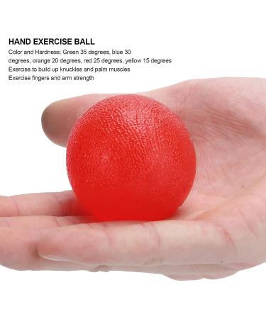 ZJchao 5pcs Hand Exercise Balls Round Squeeze Balls Resistance Ball for Hand Finger Grip Strengthening and Arthritis Stress Relief - Buy Online on GoSupps.com