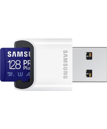 Samsung PRO Plus 128GB microSDXC Memory Card | Up to 160MB/s | UHS-I U3 A2 V30 | Full HD & 4K UHD | For Android Smartphones, Tablets, GoPro, DJI Drone | Model: MB-MD128KB/AM - Buy Online on GoSupps.com