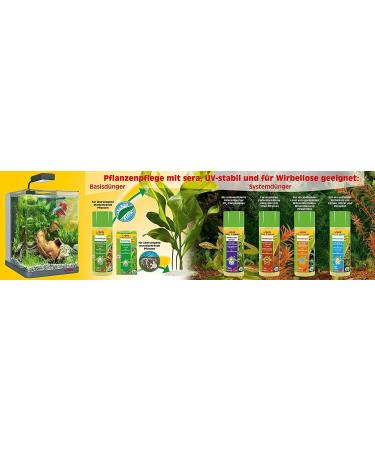 Buy Sera Florena 250 ml Liquid Fertilizer for Healthy Aquarium Plants - UV Stable with Minerals & Trace Elements - Buy Online on GoSupps.com