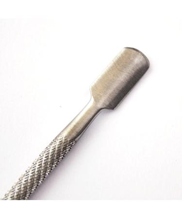 Nice Style Stainless Steel Cuticle Pusher Manicure Gel Nail Art Removal Tool Dual Scraper - Buy Online on GoSupps.com