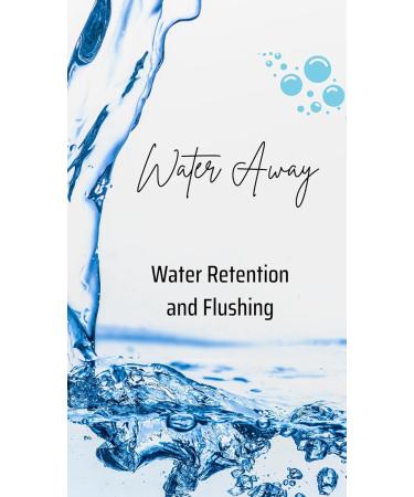 Water Away Supplement - Fast Acting Bloating Relief & Herbal Diuretic Pills | 60 Capsules for Water Retention & Flushing - Buy Online on GoSupps.com