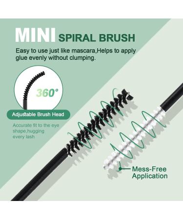 Lash Bond and Seal KEYYOU Cluster Lash Glue - Strong Gentle & Waterproof 3 Piece Set (5ml+5ml) - Perfect for Individual Lashes & Mascara Wand - Buy Online on GoSupps.com