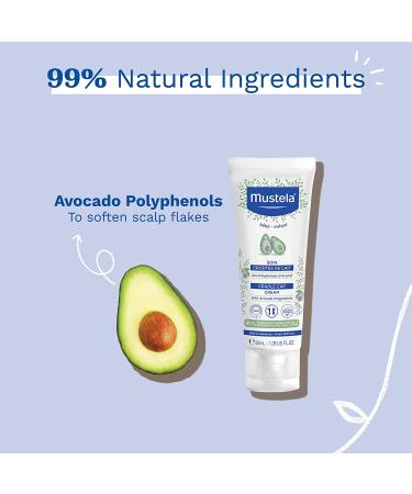 Mustela Cradle Cap Cream 1.35 fl oz - Gentle Relief for Baby's Scalp - Buy Online on GoSupps.com