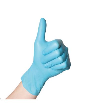 Buy SemperGuard Xpert THOUSE Nitrillatex Gloves - Powder-Free & Chemical Spray Protection Size M (100 Pack) - Green/Blue - International Shipping - Buy Online on GoSupps.com