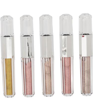 Metallic Nail Gel Unique 5 Colors Fine Texture Easy To Use Metallic Nail Polish for DIY Salon Home - Buy Online on GoSupps.com