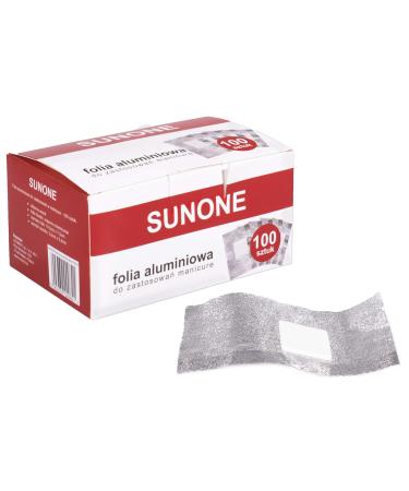 SUNONE Sunone 14854 Pack of 100 Hybrid Aluminum Foil Shrink Wrappers Silver