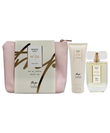 White Lily N26 for Women - 2 Pc Gift Set 1.7oz EDT Spray 5oz Shower Gel