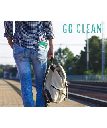Biodegradable Alcohol-Free Flushable Wet Wipes for Travel | Soothing Aloe & Calendula | 180 Wipes | Made in USA - Buy Online on GoSupps.com