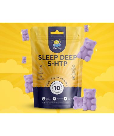 SLEEP DEEP 5-HTP Gummies melatonin10 magnesium200 Rest Well Blend 10 Count Sleep - Buy Online on GoSupps.com
