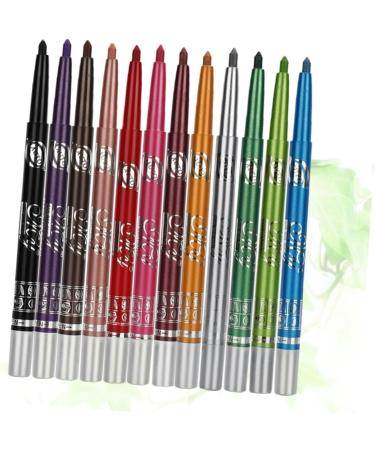 FOMIYES 24 Pcs Eyeliner Pencil Metallic Eyeshadow Stick Eyeshadow Pen Eye Shadow Pencil Beauty Tools Miss 1 count (Pack of 1) As Shownx2pcs - Buy Online on GoSupps.com