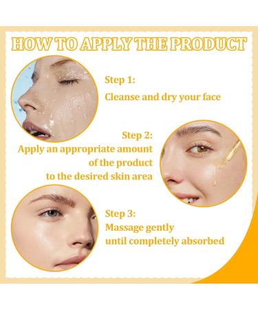 2PCS Turmeric Face Body Serum Turmeric Serum for Face Moisturizing Facial Serum Oil - Buy Online on GoSupps.com