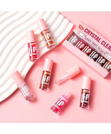 Aislor Hydrating Jelly Lip Oil Set - 6 Piece Plumping Serum for Soft Moist Lips Multicolor One Size One Size Multicolor - Buy Online on GoSupps.com