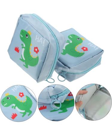 Lurrose 2pcs Aunt's Towel Storage Bag Tampon Holder Sanitary Napkin Travel Pouch - Girly Period Pouch - Buy Online on GoSupps.com
