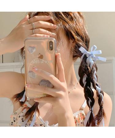 JOLINTAL 10 Pcs French Bow Hair Clips French Bow Ribbon Hair Clip Hair Accessories for Women Girls Hair Accessories Cute Bow Hair Clips Pretty Wedding Hair Accessories Black Blush Gold Nude Silver - Buy Online on GoSupps.com