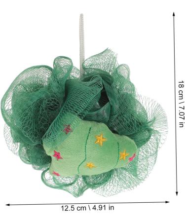 Angoily 2pcs Bath Ball Loofah for Sensitive Skin - Girl's Cartoon Bath Sponges & Scrubbers for Holiday & Daily Use - Buy Online on GoSupps.com