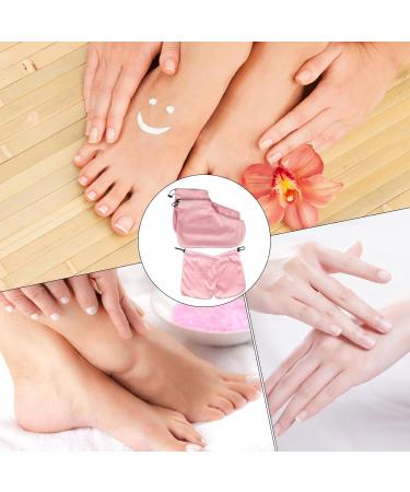 Gants hydratants pour les mains Bottines de cire pour les pieds ouverture lastique moufles hydratantes respirantes pour pieds craquel s p dicure spa sommeil - Buy Online on GoSupps.com