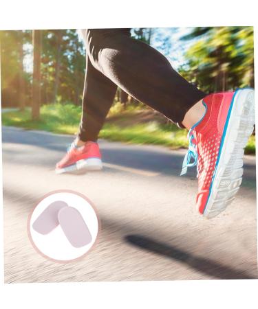 Buy NOLITOY 3 Pairs Heightening Insoles - Invisible Elevator Shoe Inserts for Men - Heel Cushion Pads for Height Increase - Comfortable Pink PU Shoe Support - Buy Online on GoSupps.com