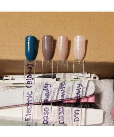 ZOENHOU 400 PCS Transparent Nail Polish Sticks - Perfect for Nail Art Practice and Display | Home DIY 400PCS Transparent - Buy Online on GoSupps.com