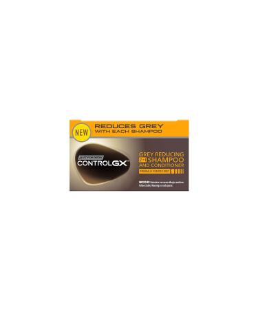 Just For Men Control GX 2 in 1 Grey Reducing Shampoo & Conditioner - 5 oz | Best Grey Hair Solution | International Shipping Available - Buy Online on GoSupps.com