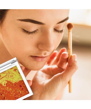 Shimmer Eyeshadow | Water Resistant Eye Shadow - Landscape Eyeshadow Eyeshadow Palette Multi-Color Eyeshadow for Eyes Makeup Long-Lasting Huyath #03 - Buy Online on GoSupps.com